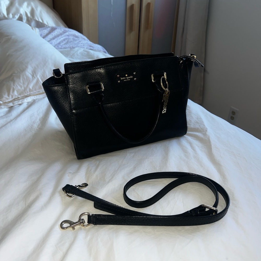 Black Leather Handbag